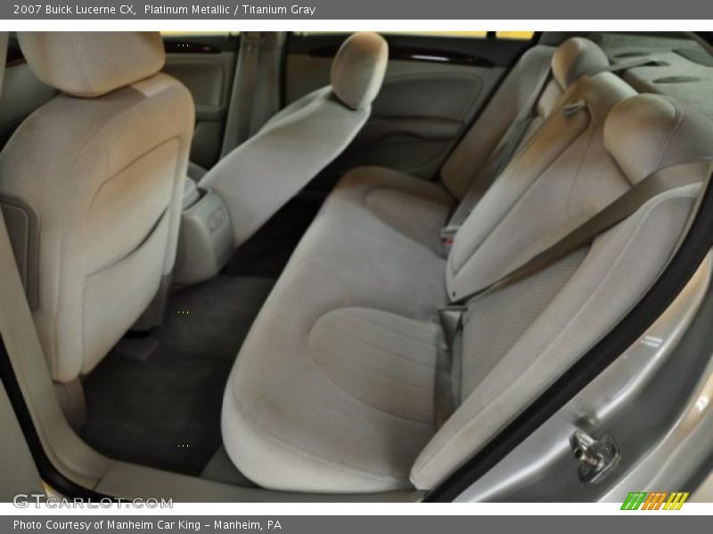 Platinum Metallic / Titanium Gray 2007 Buick Lucerne CX