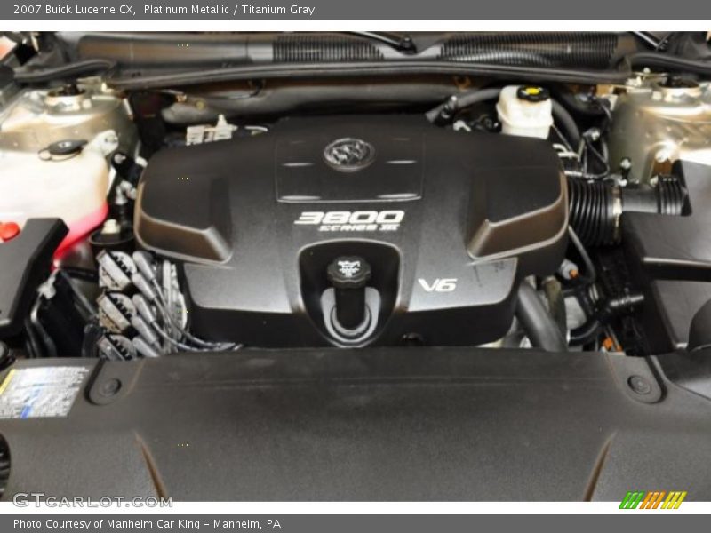 Platinum Metallic / Titanium Gray 2007 Buick Lucerne CX