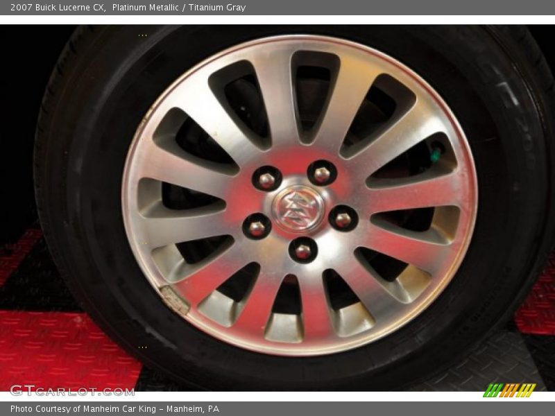 Platinum Metallic / Titanium Gray 2007 Buick Lucerne CX