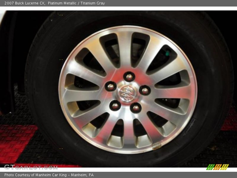 Platinum Metallic / Titanium Gray 2007 Buick Lucerne CX