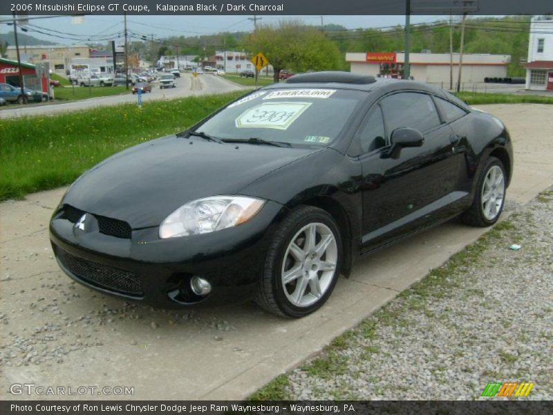 Kalapana Black / Dark Charcoal 2006 Mitsubishi Eclipse GT Coupe