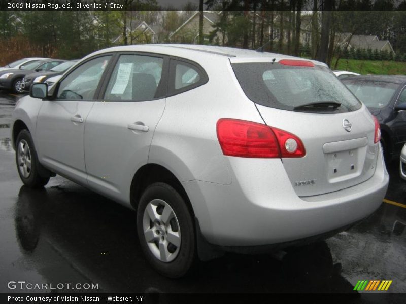 Silver Ice / Gray 2009 Nissan Rogue S