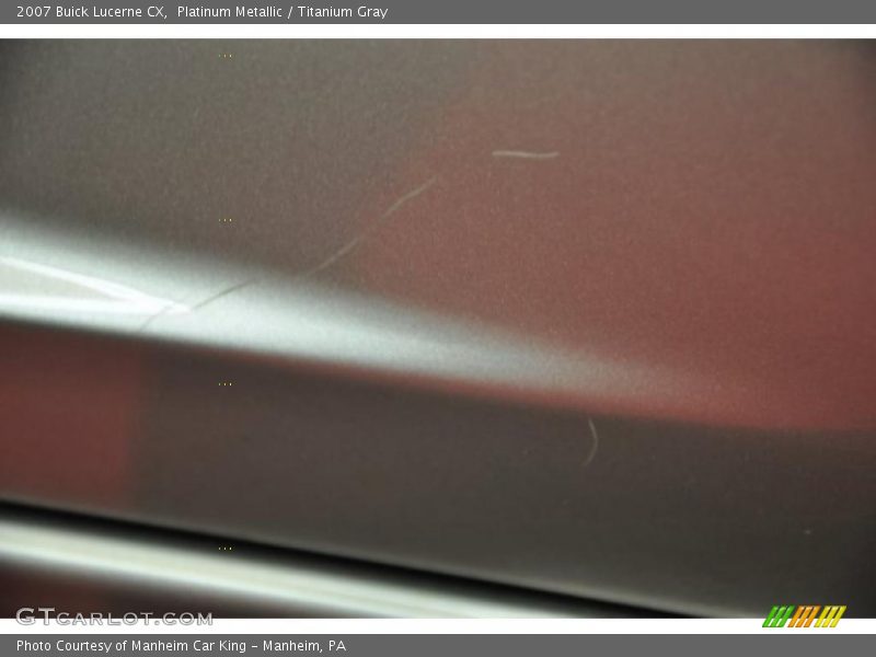 Platinum Metallic / Titanium Gray 2007 Buick Lucerne CX