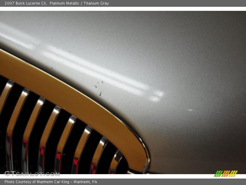 Platinum Metallic / Titanium Gray 2007 Buick Lucerne CX
