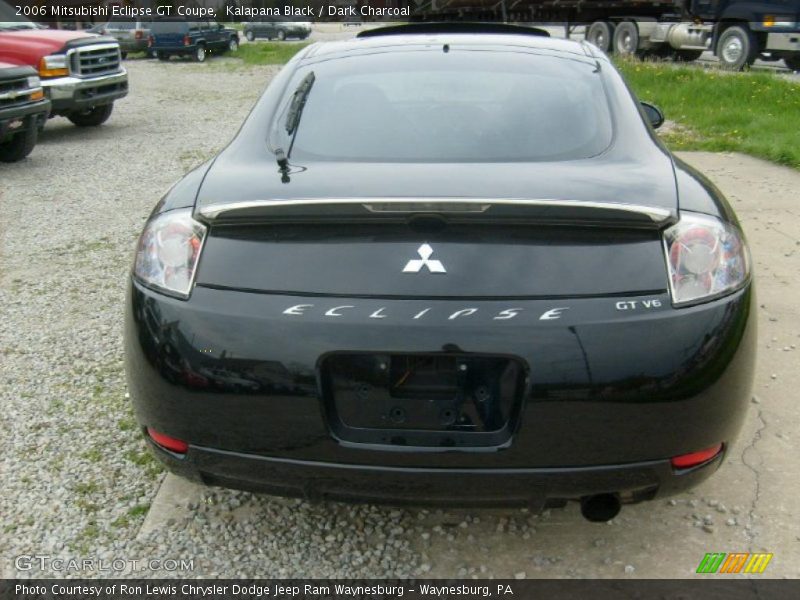 Kalapana Black / Dark Charcoal 2006 Mitsubishi Eclipse GT Coupe