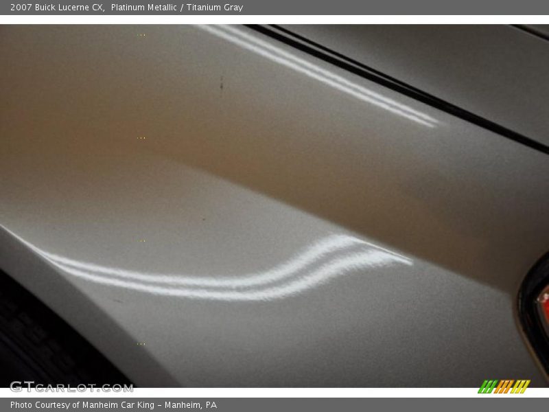 Platinum Metallic / Titanium Gray 2007 Buick Lucerne CX