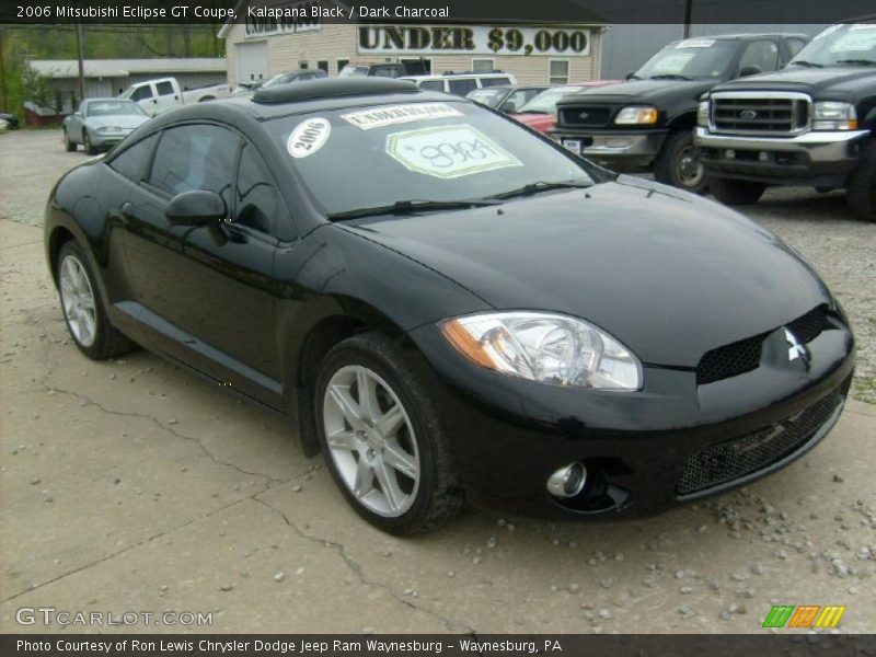Kalapana Black / Dark Charcoal 2006 Mitsubishi Eclipse GT Coupe