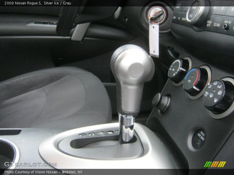 Silver Ice / Gray 2009 Nissan Rogue S