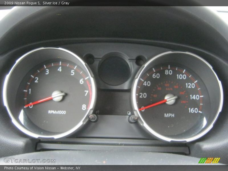 Silver Ice / Gray 2009 Nissan Rogue S