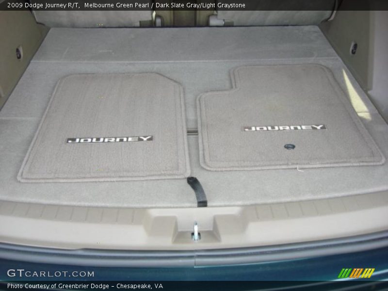 Melbourne Green Pearl / Dark Slate Gray/Light Graystone 2009 Dodge Journey R/T