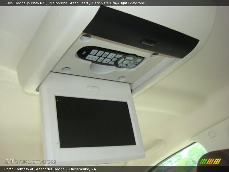 Melbourne Green Pearl / Dark Slate Gray/Light Graystone 2009 Dodge Journey R/T