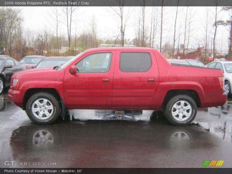 Redrock Pearl / Gray 2006 Honda Ridgeline RTS