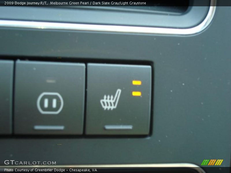 Melbourne Green Pearl / Dark Slate Gray/Light Graystone 2009 Dodge Journey R/T