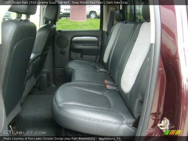 Deep Molten Red Pearl / Dark Slate Gray 2005 Dodge Ram 2500 Laramie Quad Cab 4x4