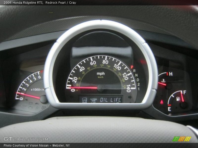 Redrock Pearl / Gray 2006 Honda Ridgeline RTS