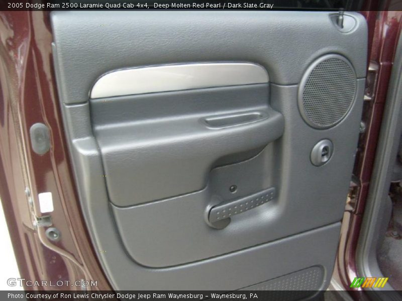 Deep Molten Red Pearl / Dark Slate Gray 2005 Dodge Ram 2500 Laramie Quad Cab 4x4