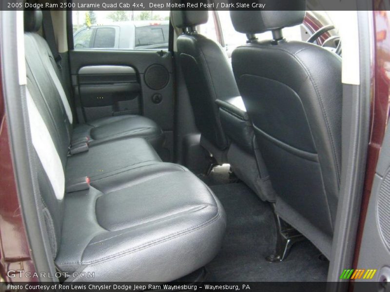 Deep Molten Red Pearl / Dark Slate Gray 2005 Dodge Ram 2500 Laramie Quad Cab 4x4