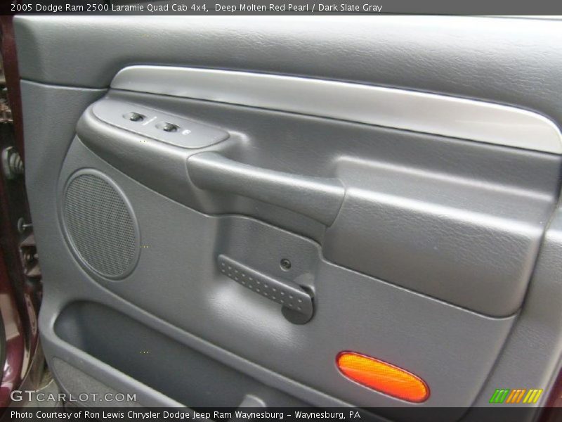 Deep Molten Red Pearl / Dark Slate Gray 2005 Dodge Ram 2500 Laramie Quad Cab 4x4