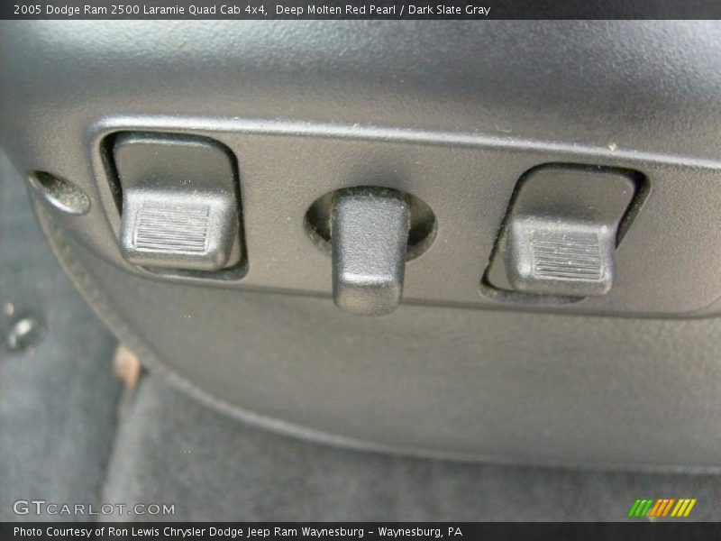 Deep Molten Red Pearl / Dark Slate Gray 2005 Dodge Ram 2500 Laramie Quad Cab 4x4