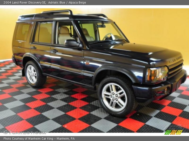 Adriatic Blue / Alpaca Beige 2004 Land Rover Discovery SE