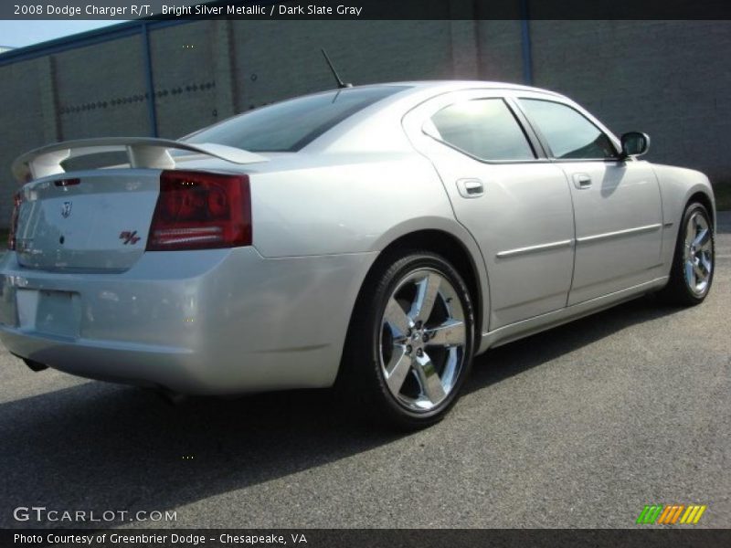 Bright Silver Metallic / Dark Slate Gray 2008 Dodge Charger R/T