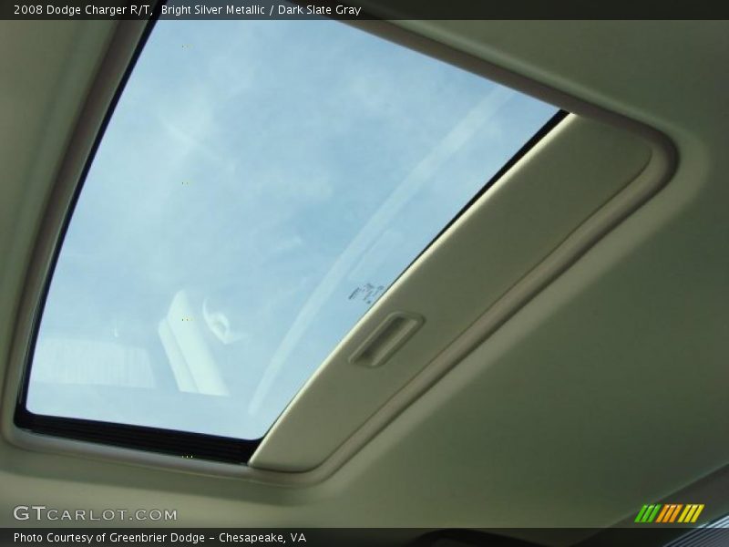 Bright Silver Metallic / Dark Slate Gray 2008 Dodge Charger R/T