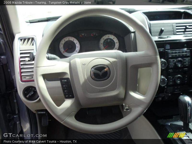 Tungsten Gray Metallic / Stone 2008 Mazda Tribute i Touring