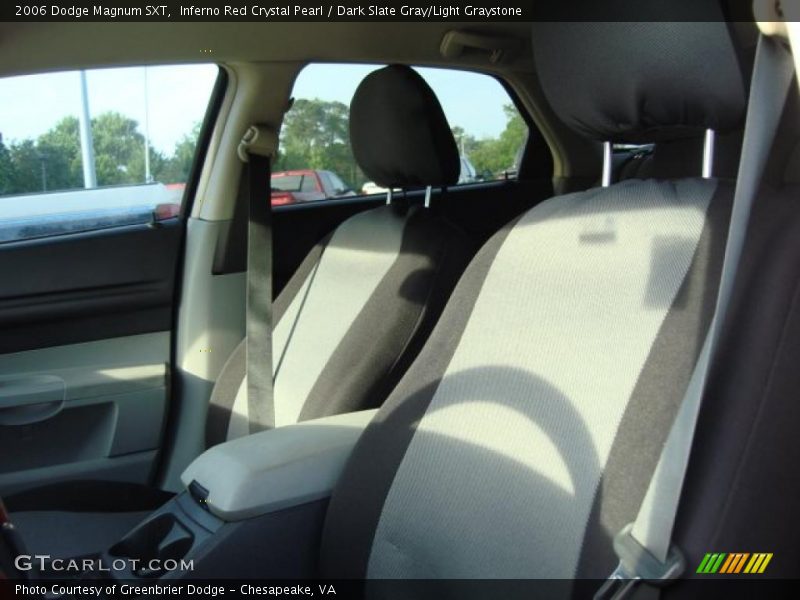 Inferno Red Crystal Pearl / Dark Slate Gray/Light Graystone 2006 Dodge Magnum SXT