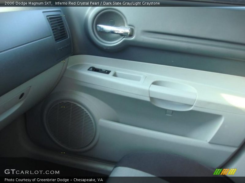 Inferno Red Crystal Pearl / Dark Slate Gray/Light Graystone 2006 Dodge Magnum SXT