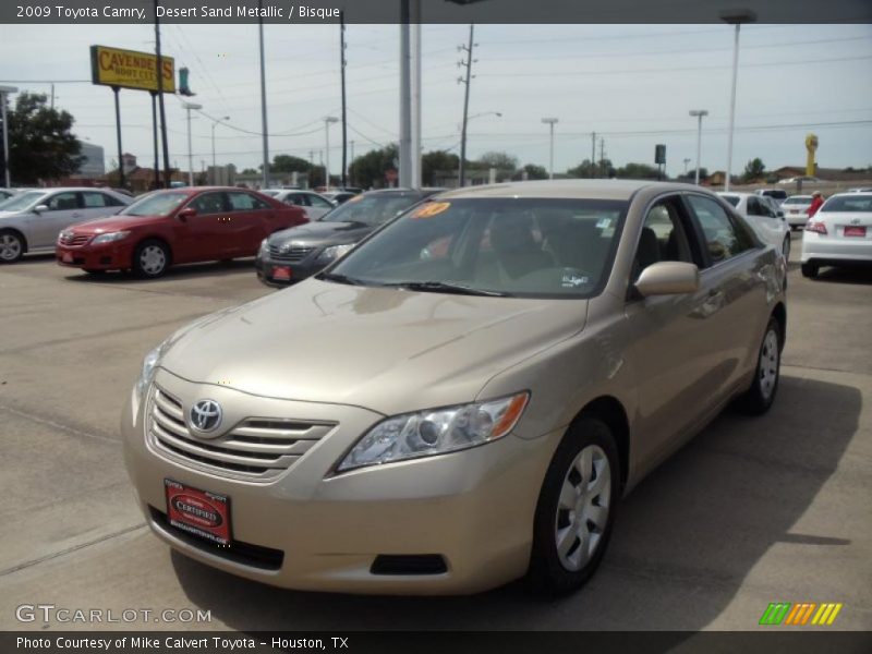 Desert Sand Metallic / Bisque 2009 Toyota Camry