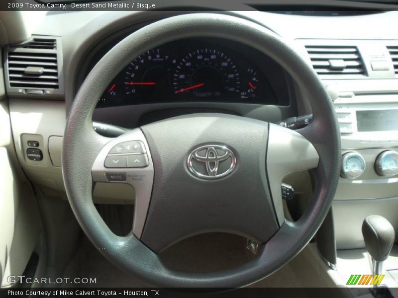 Desert Sand Metallic / Bisque 2009 Toyota Camry