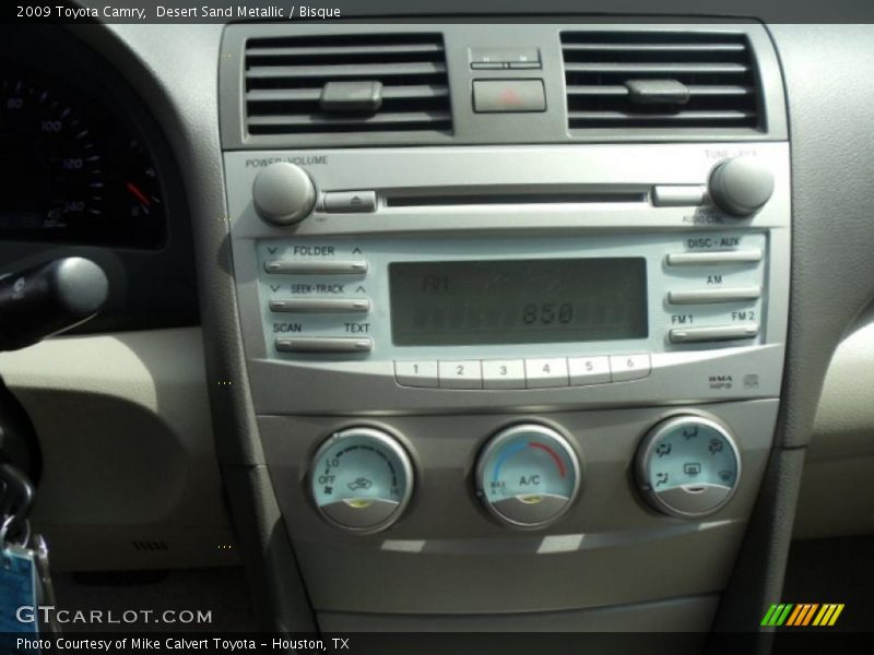 Desert Sand Metallic / Bisque 2009 Toyota Camry