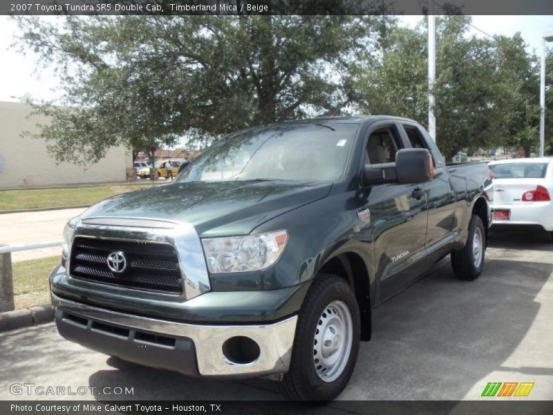 Timberland Mica / Beige 2007 Toyota Tundra SR5 Double Cab