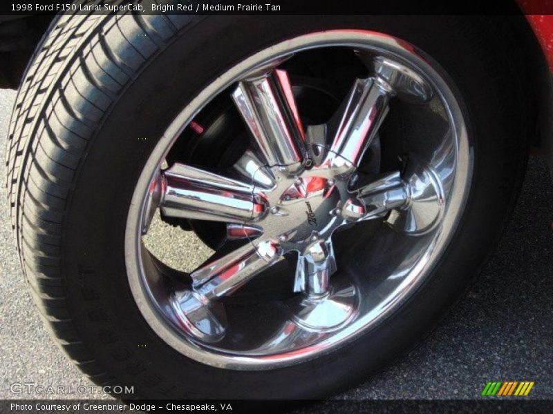 Custom Wheels of 1998 F150 Lariat SuperCab