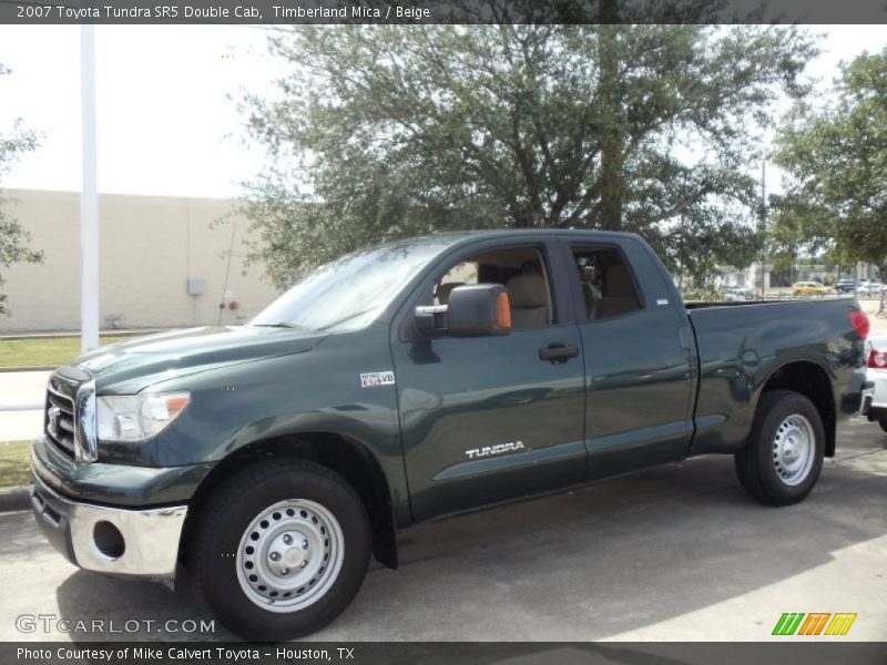 Timberland Mica / Beige 2007 Toyota Tundra SR5 Double Cab