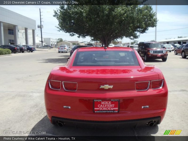 Victory Red / Gray 2010 Chevrolet Camaro LT Coupe