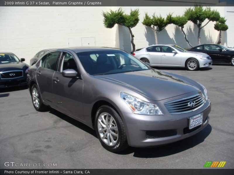  2009 G 37 x Sedan Platinum Graphite