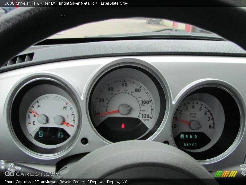 Bright Silver Metallic / Pastel Slate Gray 2008 Chrysler PT Cruiser LX