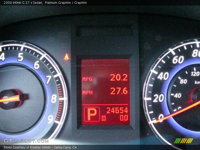 Platinum Graphite / Graphite 2009 Infiniti G 37 x Sedan