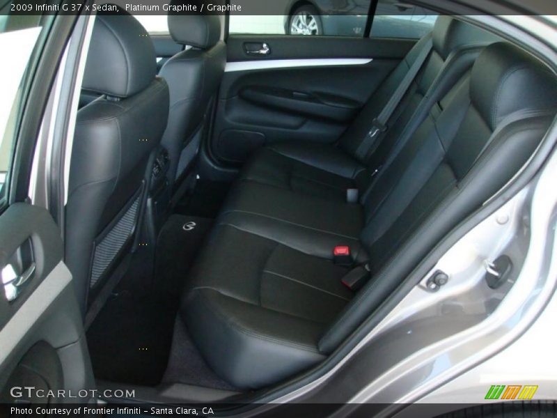Platinum Graphite / Graphite 2009 Infiniti G 37 x Sedan