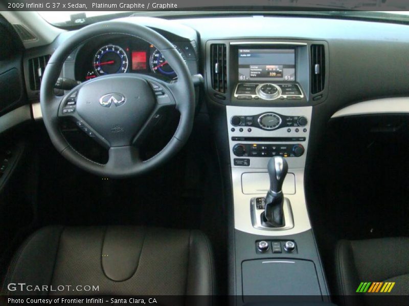 Platinum Graphite / Graphite 2009 Infiniti G 37 x Sedan