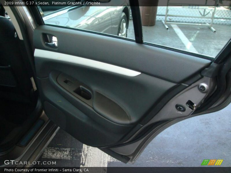 Platinum Graphite / Graphite 2009 Infiniti G 37 x Sedan