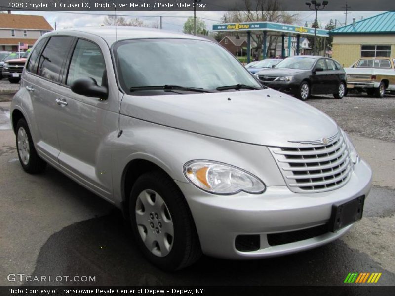Bright Silver Metallic / Pastel Slate Gray 2008 Chrysler PT Cruiser LX