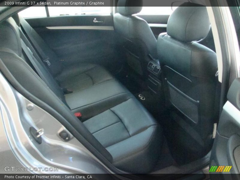 Platinum Graphite / Graphite 2009 Infiniti G 37 x Sedan