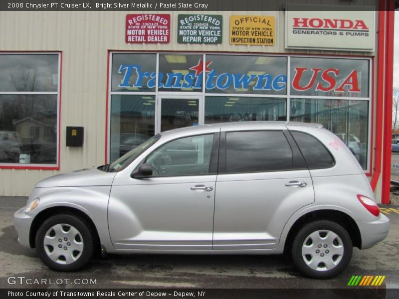 Bright Silver Metallic / Pastel Slate Gray 2008 Chrysler PT Cruiser LX