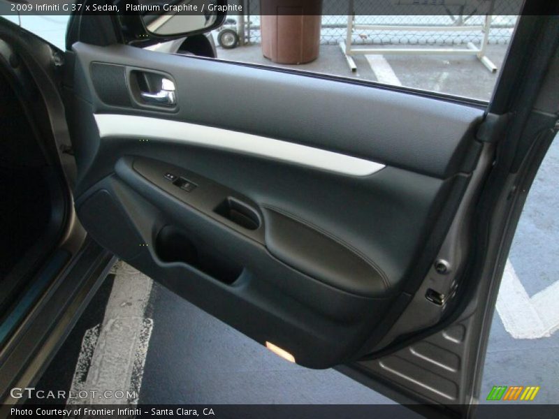 Platinum Graphite / Graphite 2009 Infiniti G 37 x Sedan