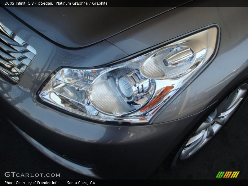 Platinum Graphite / Graphite 2009 Infiniti G 37 x Sedan