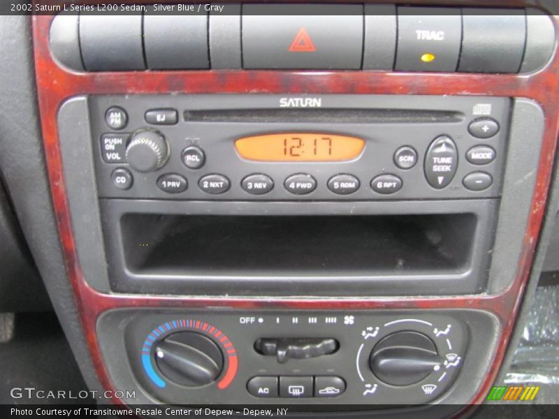 Silver Blue / Gray 2002 Saturn L Series L200 Sedan