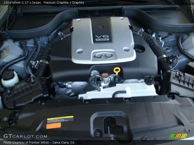  2009 G 37 x Sedan Engine - 3.7 Liter DOHC 24-Valve VVEL V6