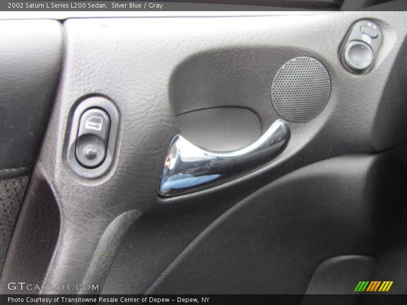 Silver Blue / Gray 2002 Saturn L Series L200 Sedan